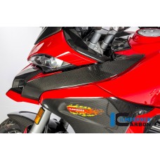Ilmberger Carbon Tank Cover, Left Side / Airchannel Cover for the Ducati Multistrada 1200 DVT '15 / Enduro '16